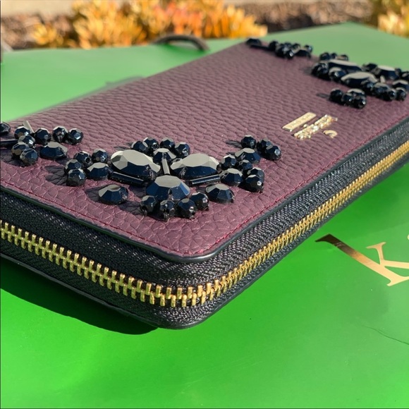 ✨Kate Spade Embellished Neda Anderson Way Wallet✨ - Picture 6 of 8